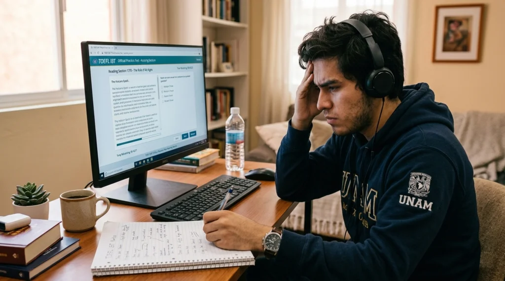 ¿Cómo es el TOEFL adaptativo 2026 y cómo afecta tu estrategia?